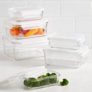 Martha Stewart Collection - 12-Pc. Glass Storage Set, Created for Macy's