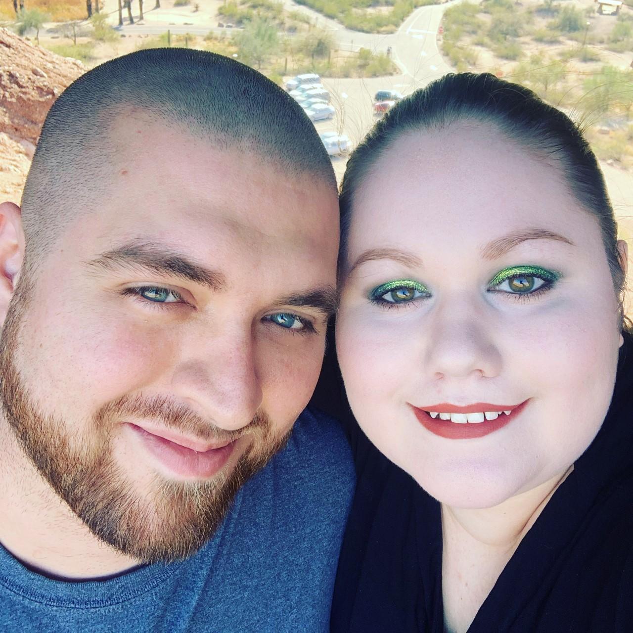 A picture from one of our many hiking adventures in Phoenix