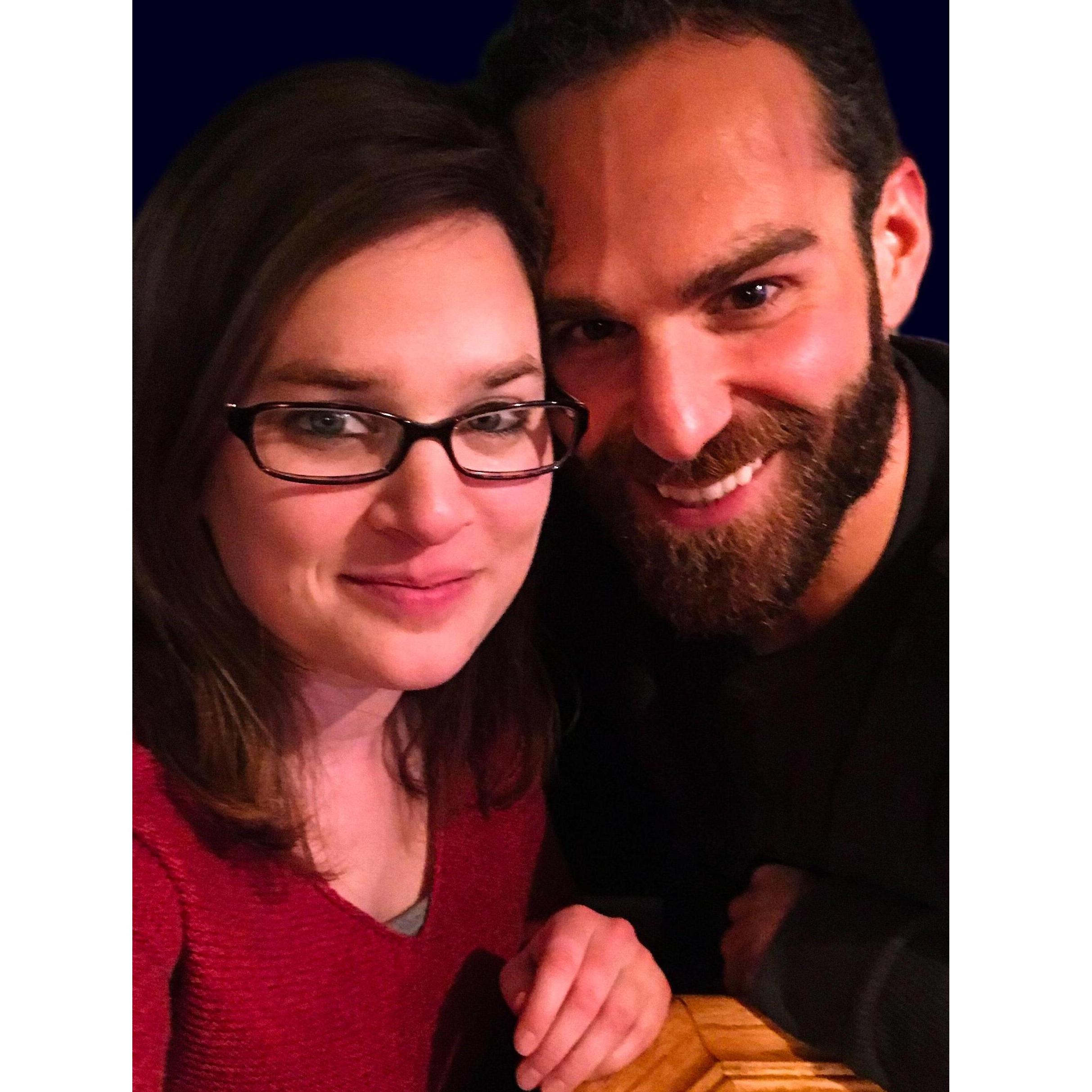 Our first picture together.