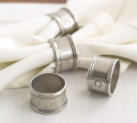 Pewter Napkin Rings