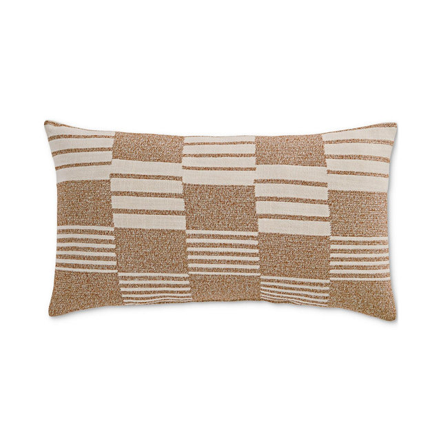 Oake Broken Stripe Decorative Pillow, 12" x 22"