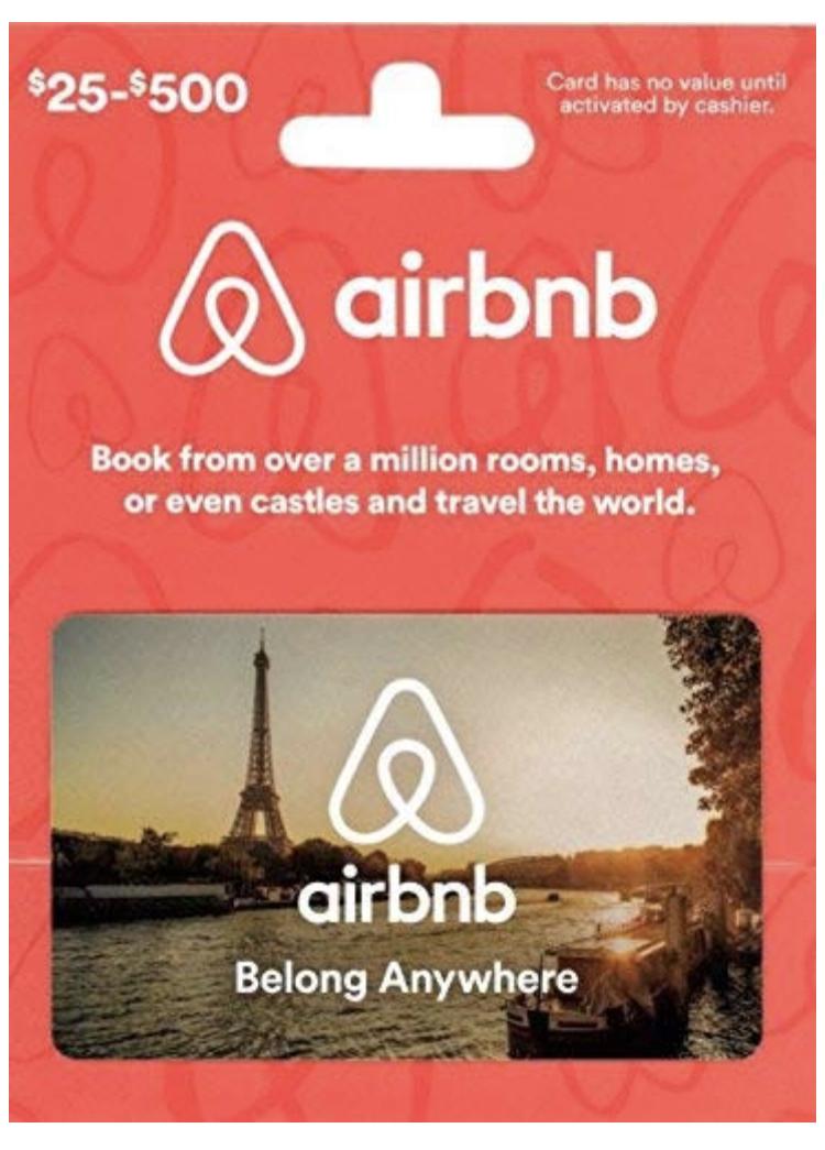 Airbnb Gift Card