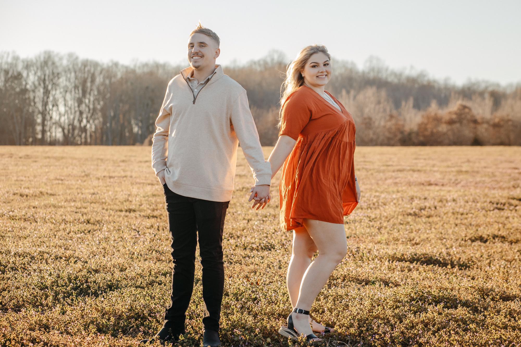 Our Engagement Session - Bailey Road Park, Cornelius NC - February 2022