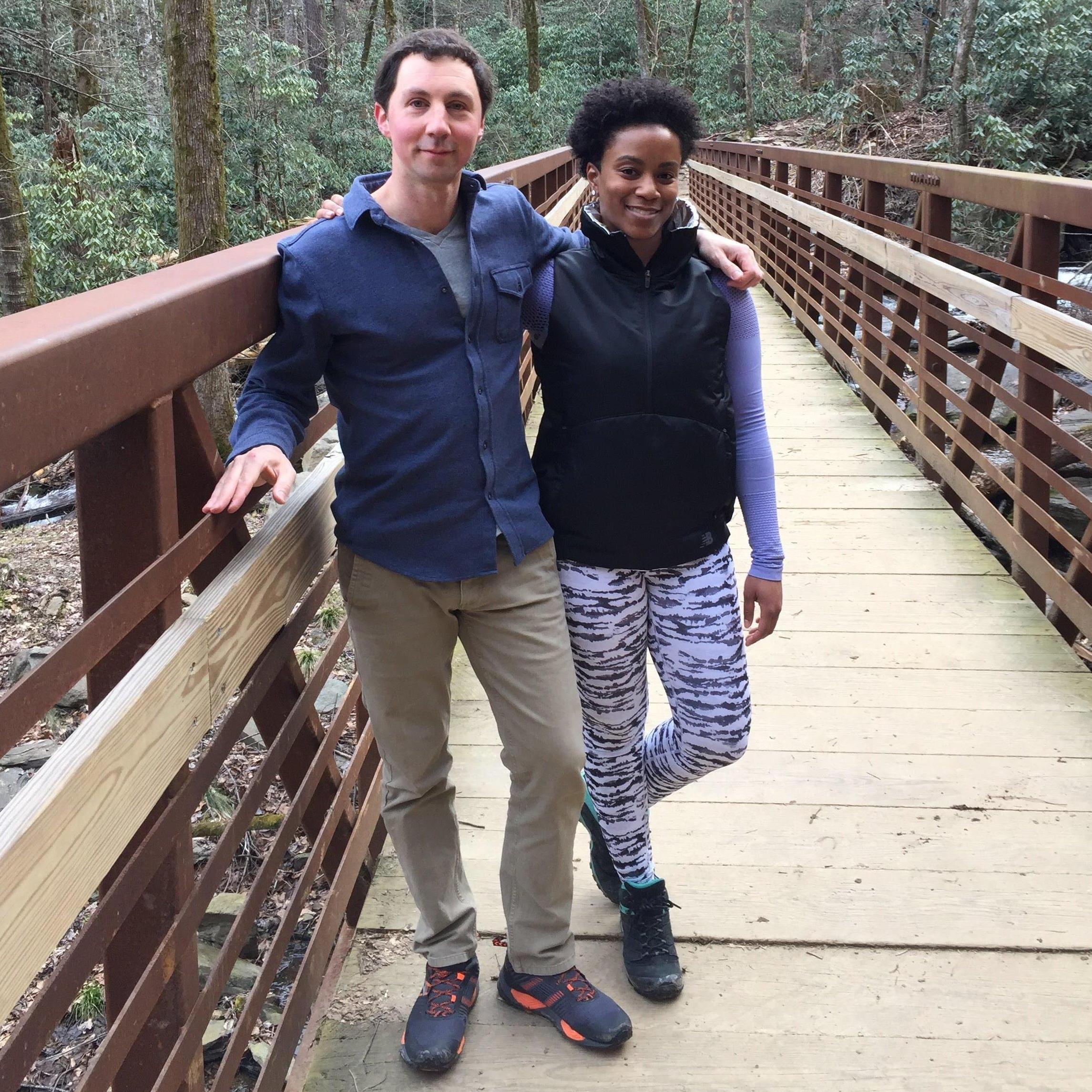 Hiking Catawba Falls (February 2020)