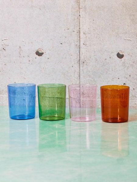 Green Glass Cup