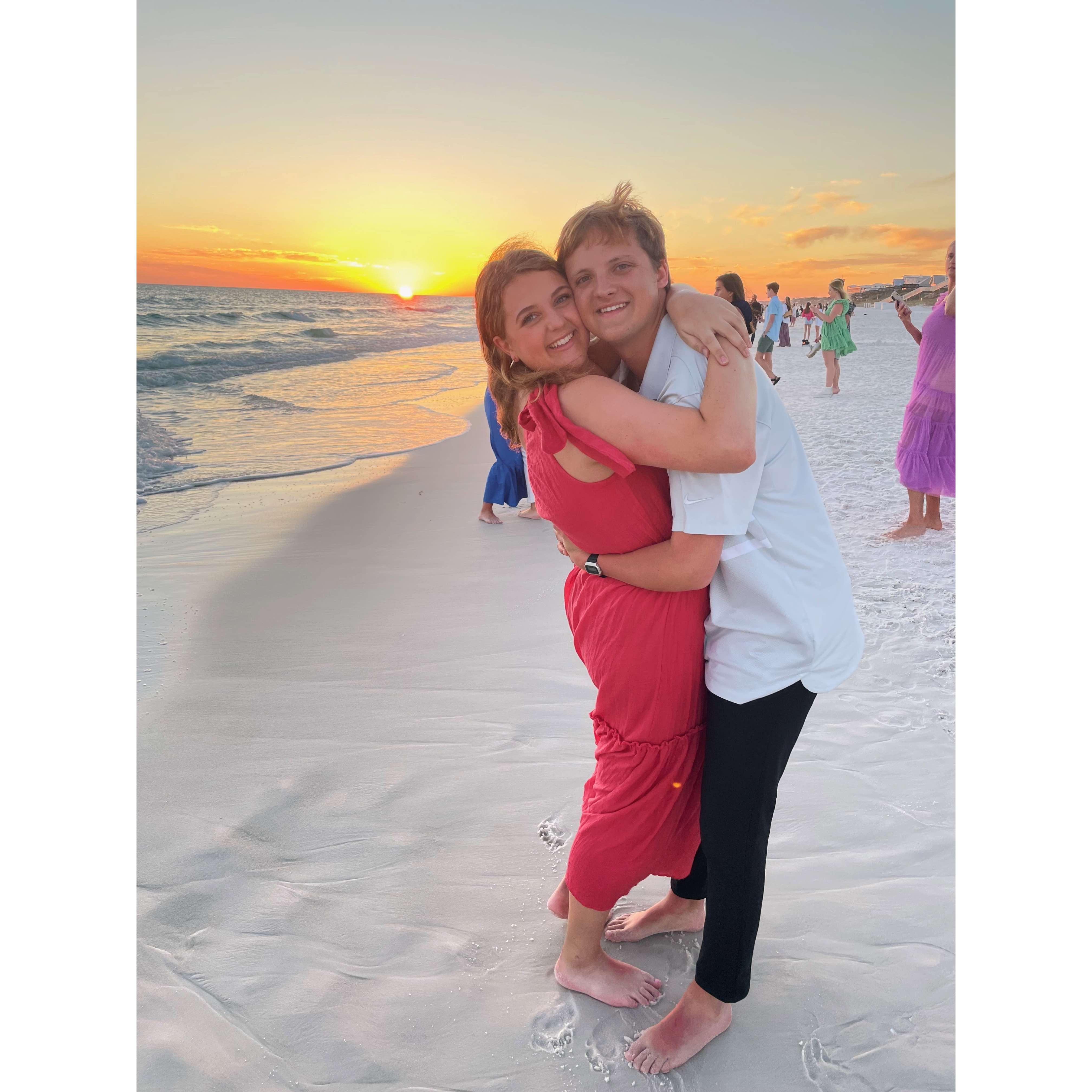 March 2022- Senior spring break in Florida with our close friends!