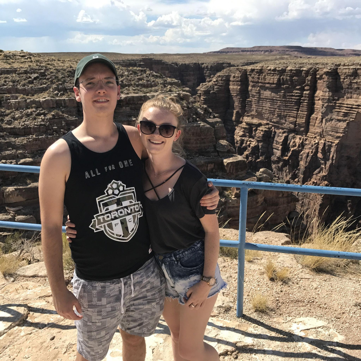 Our first big adventure together, part of the Schenk Family Cross-America Road Trip in 2017