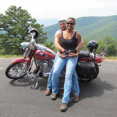 Motorcycle ride on skyline drive - 2011