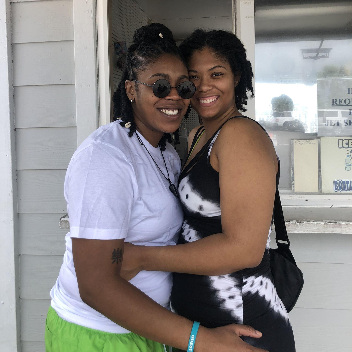 Our first trip together in April 2021.