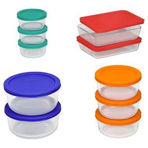Pyrex 20-Piece Glass Storage Set