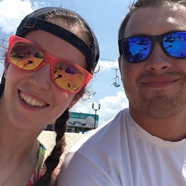 This is from a day off trip to the Jersey Shore during Dylan's 2nd summer and Jenelle's 4th summer at CLC