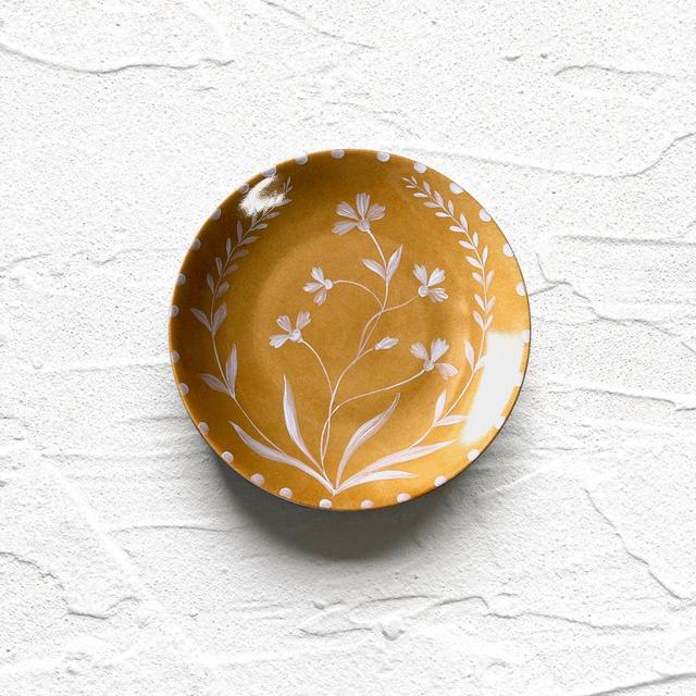Jaune Bloom Bread Plate