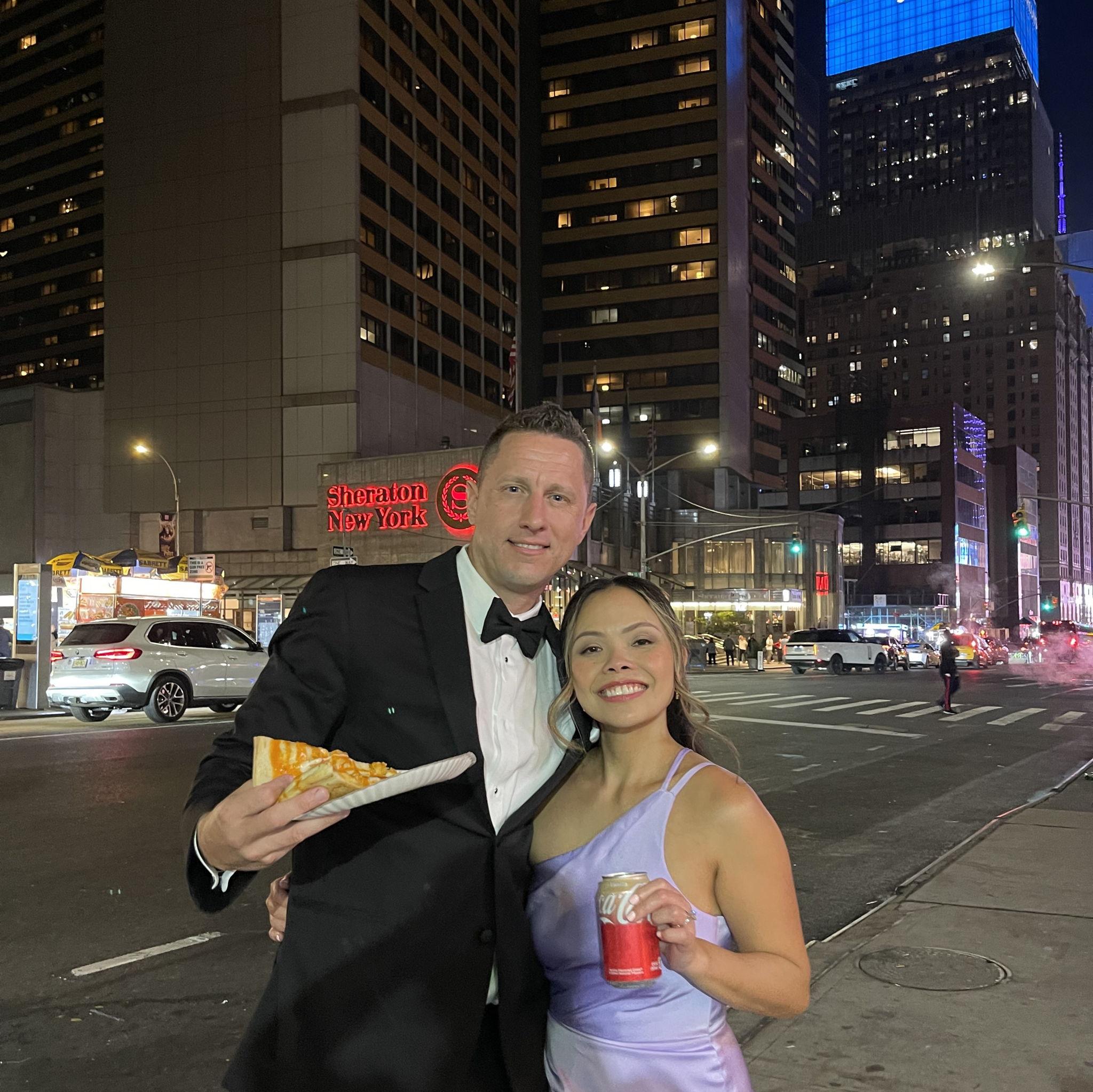 Can't get enough of this city's pizza!