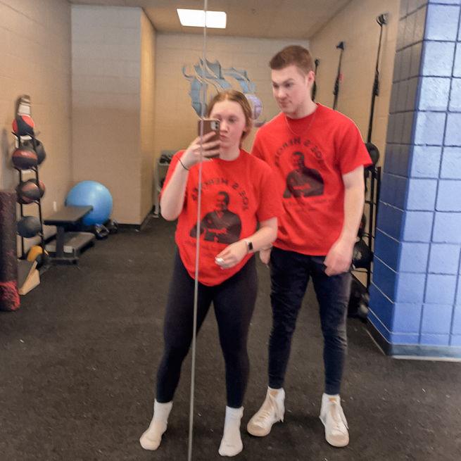 4/27/2022 Twin day at the welly - always reppin Joe <3