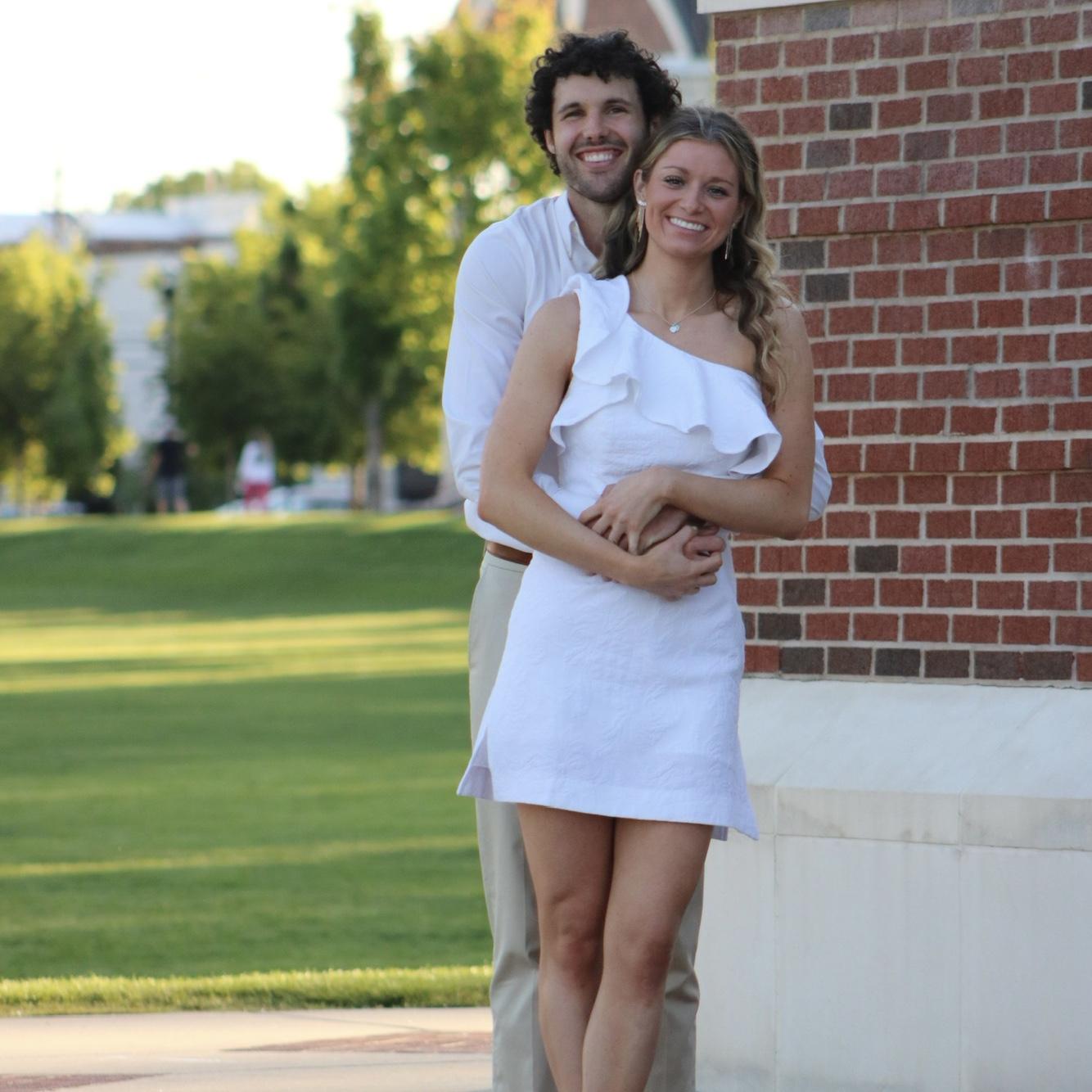 4/24/2024- Photo from MJ's senior pictures at Lee University in Cleveland, Tennessee.