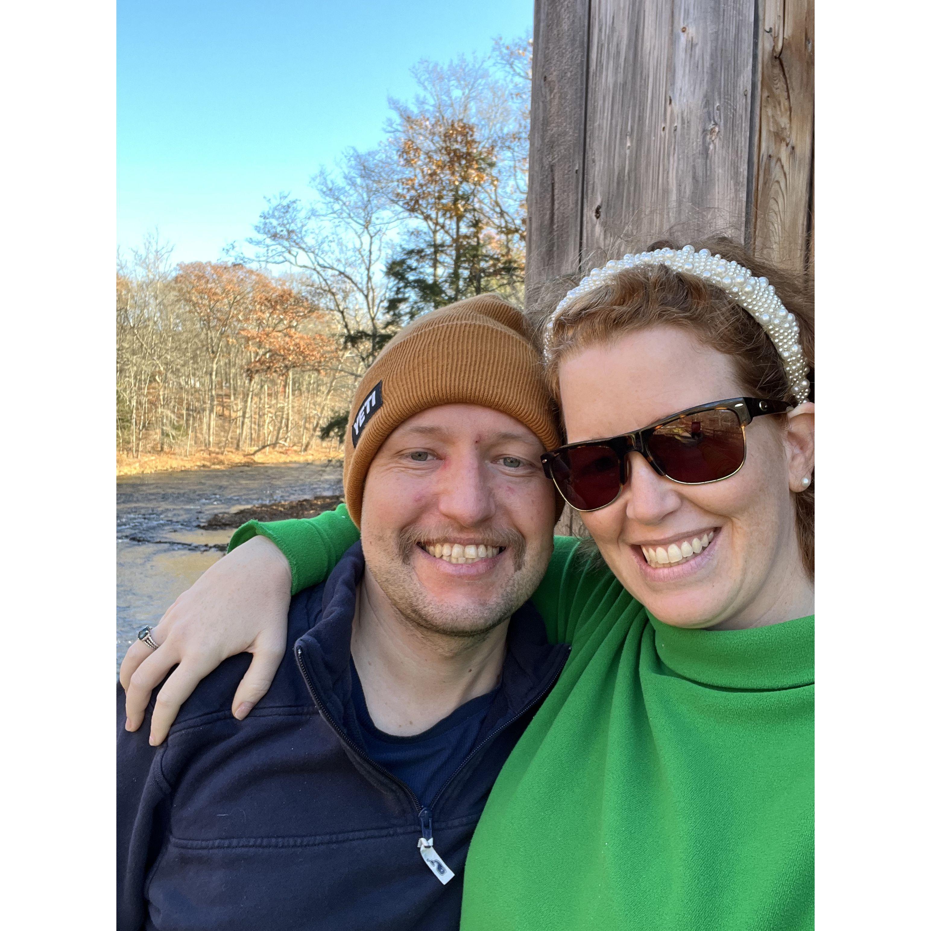 Our first Fall living in New England, October 2023.