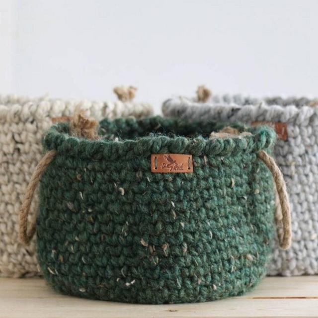 Rustic farmhouse basket, Rustic basket,...