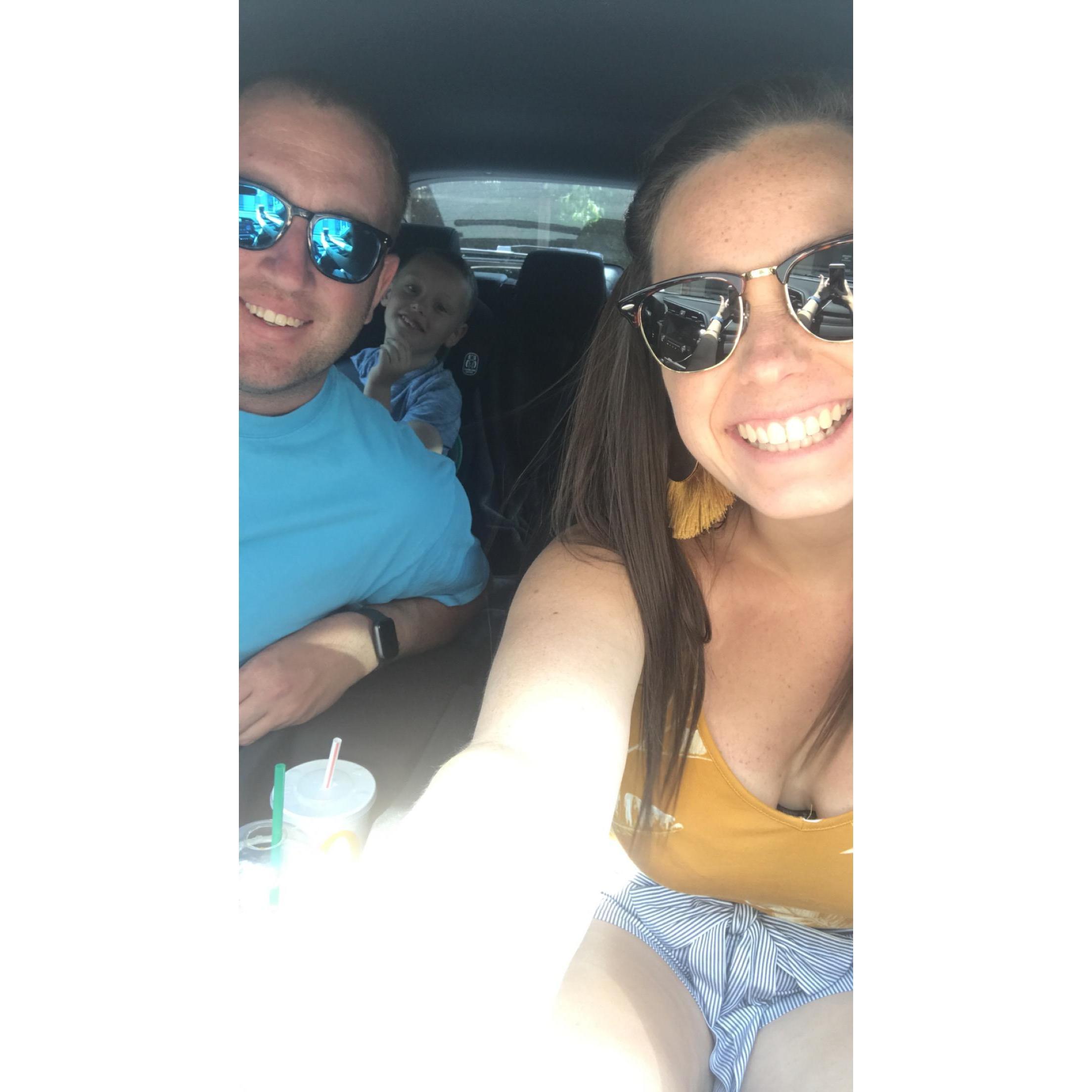 Our first time celebrating my birthday together!