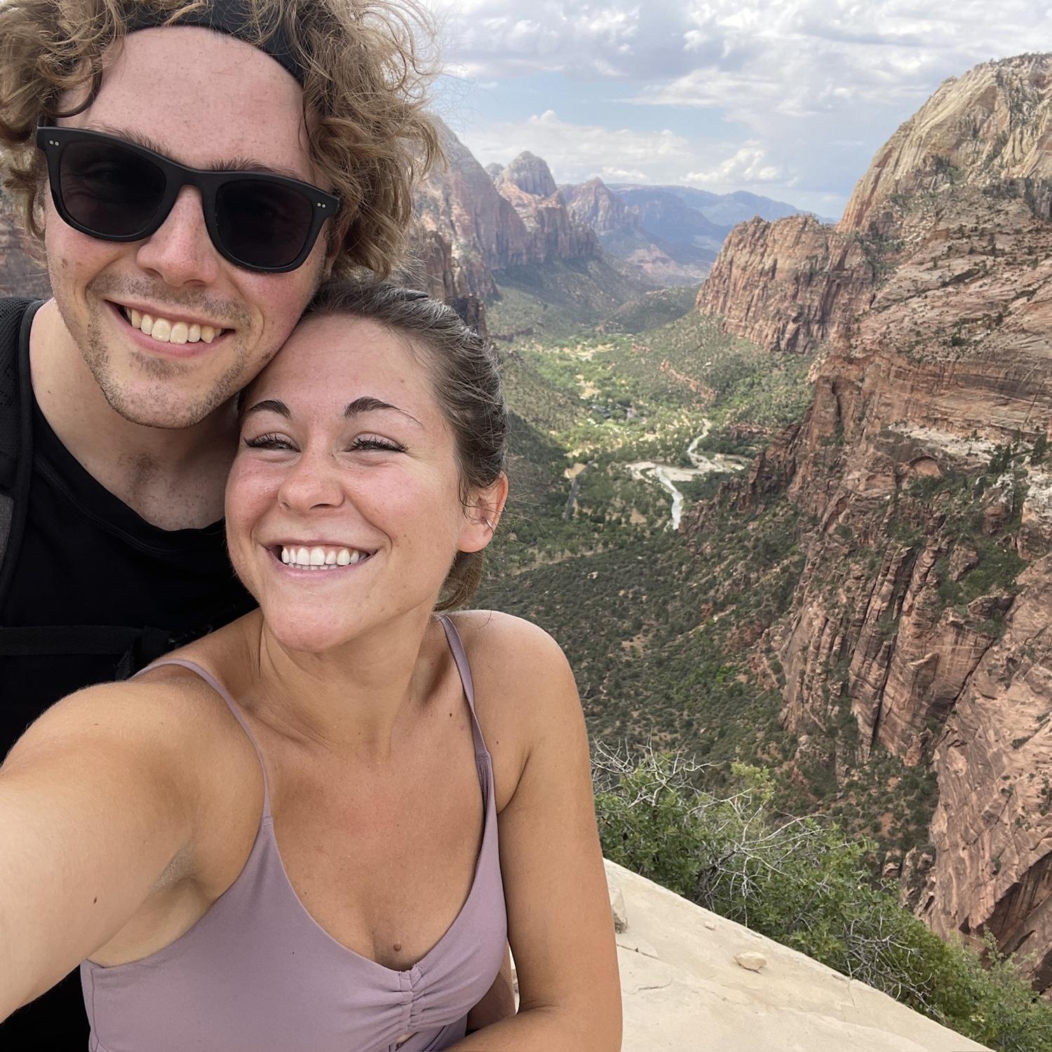 Angel’s Landing summit in Zion National Park
