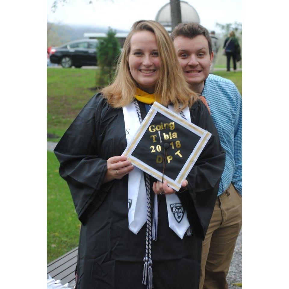 Kerrigan's graduation from St. Bonaventure University in 2018