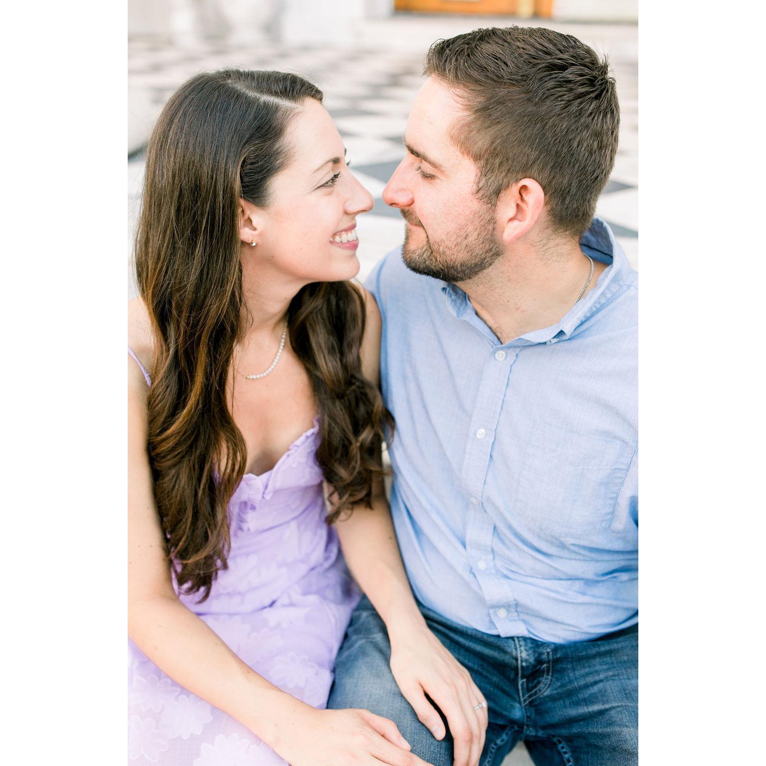 Only slightly obsessed with our engagement photos.