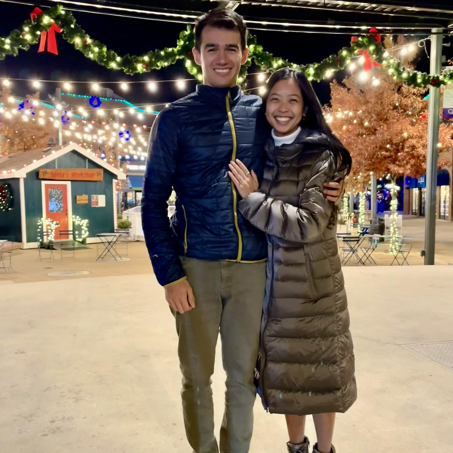 The night Kelly proposed
