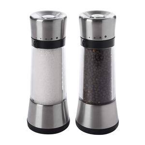 OXO 11106900 Good Grips Salt and Pepper Mill Set with Adjustable Grind Size, Silver
