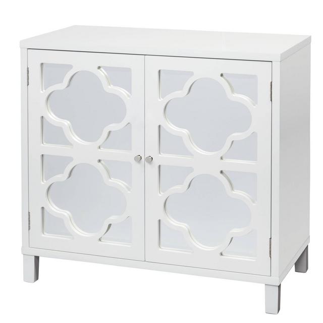 Broadway Cabinet with Mirror White - Lifestorey