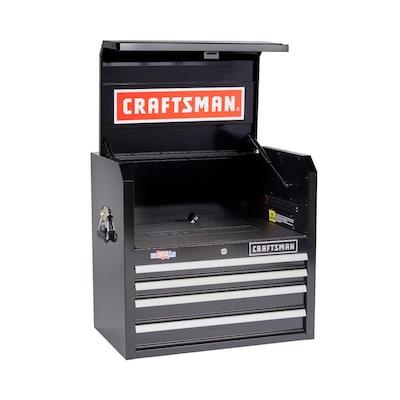 CRAFTSMAN 2000 Series 26-in W x 24.5-in H 4-Drawer Steel Tool Chest (Black)