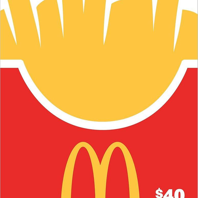 McDonald's Multipack Gift Card - 4 x $10