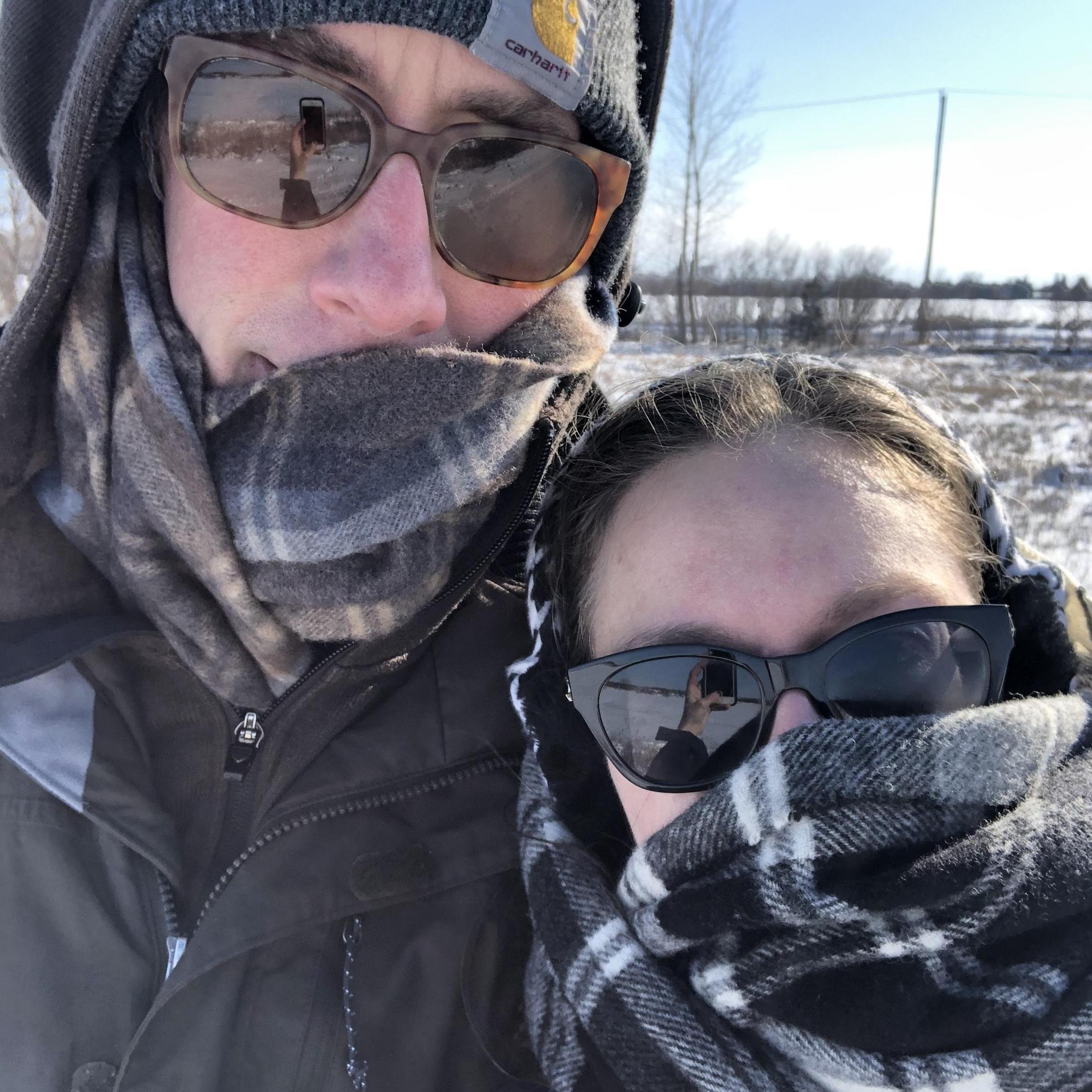 Surviving Our First Midwest Winter, Iowa City