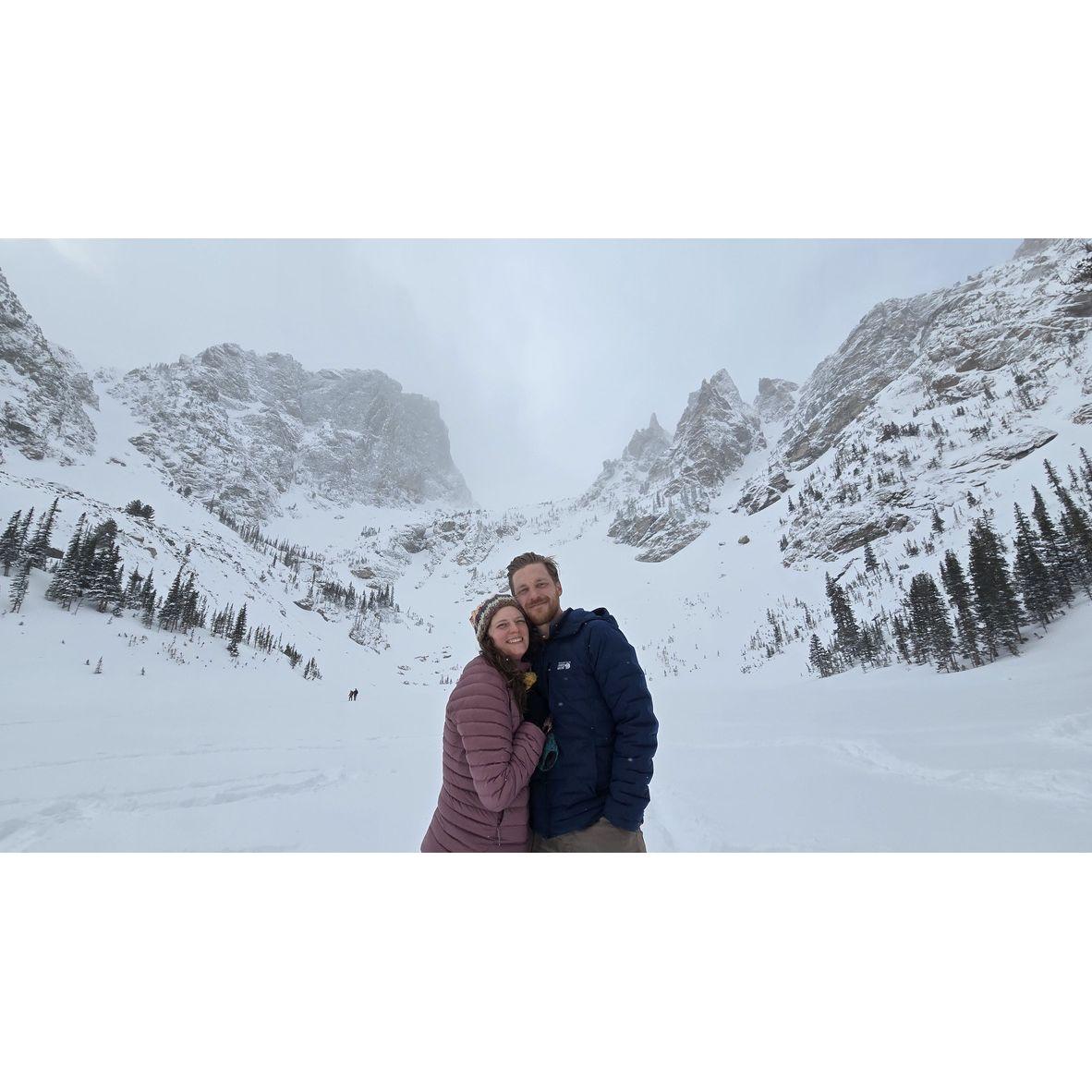 Right after Todd proposed!