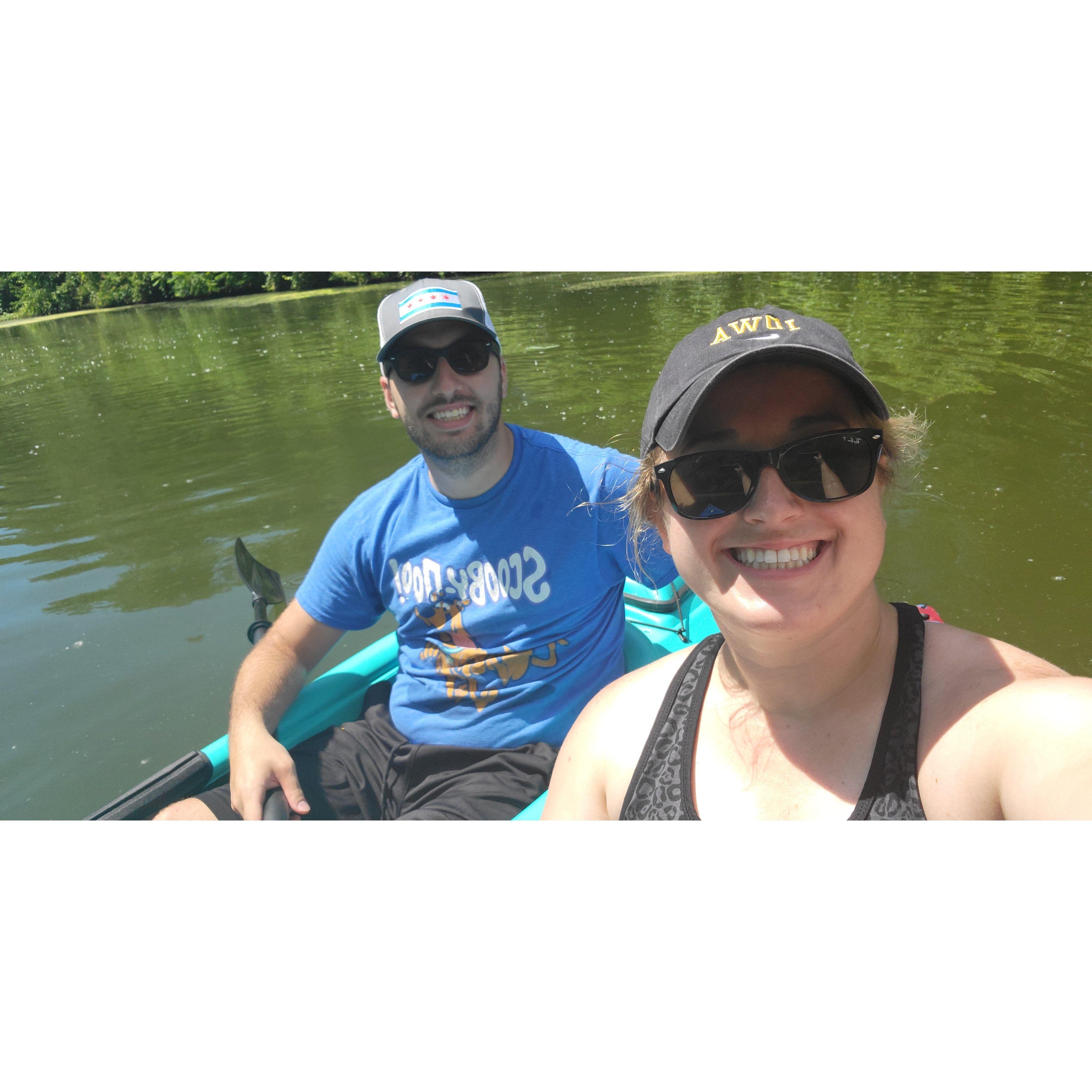 Kayaking the Hennepin Canal