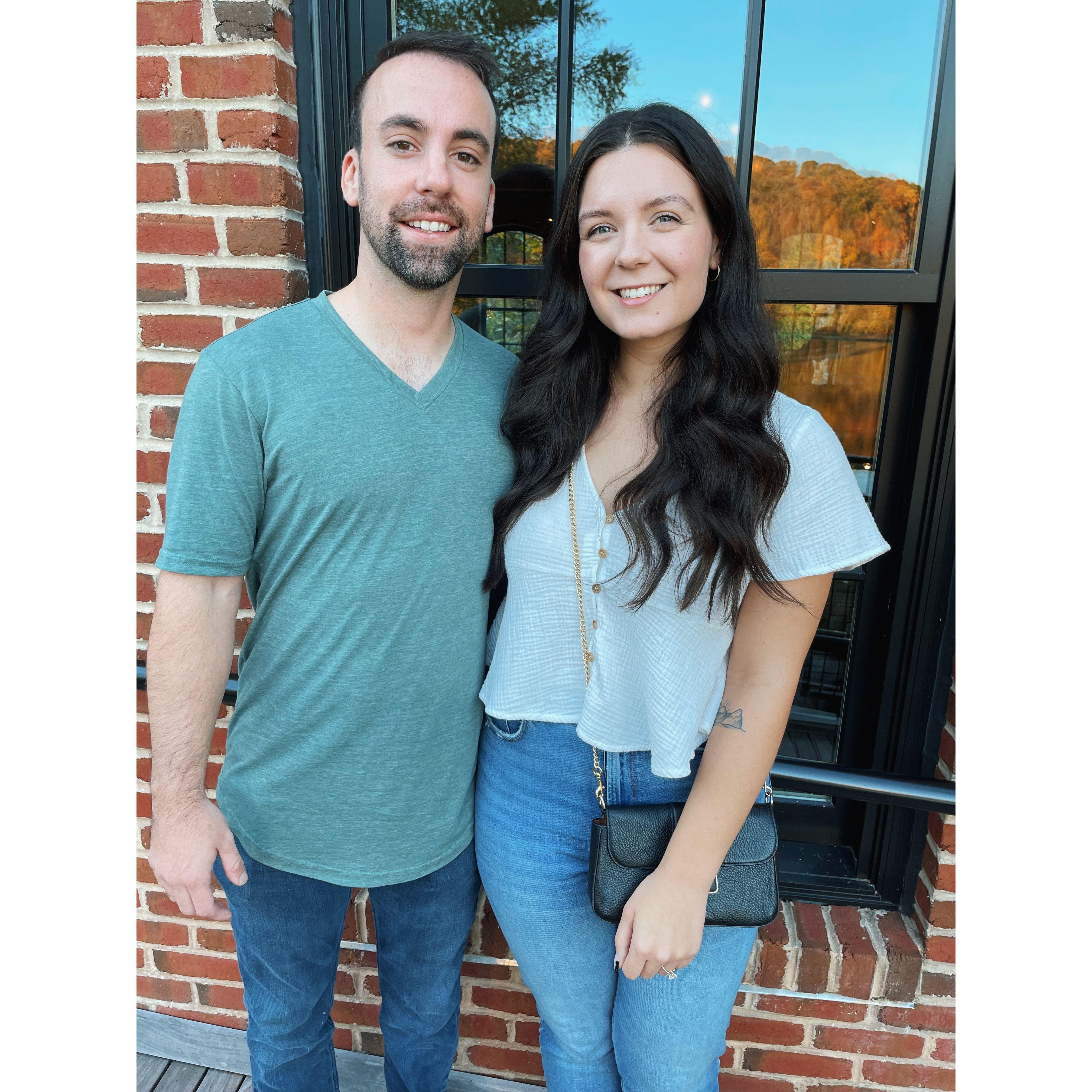 We booked our venue! River House at Odette's in New Hope, PA