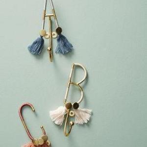 Fringed Monogram Hook