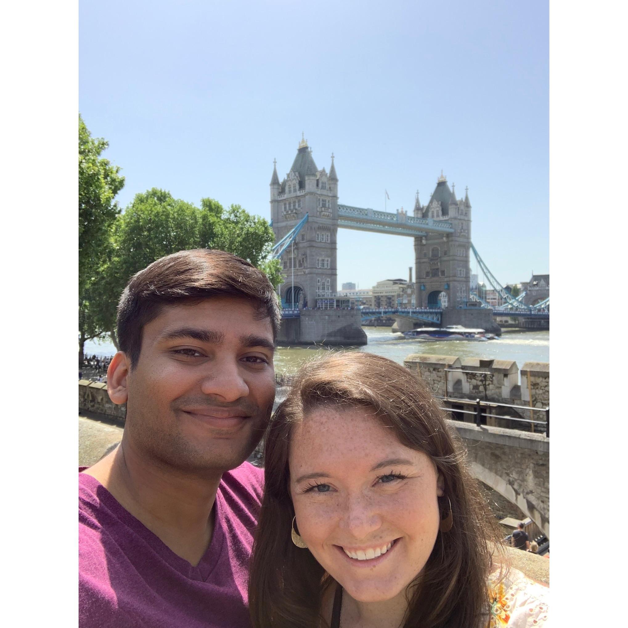 Chowkas' first trip to Europe was our trip to London in 2019 - it's possible that we spoke in British accents for 90% of this trip.