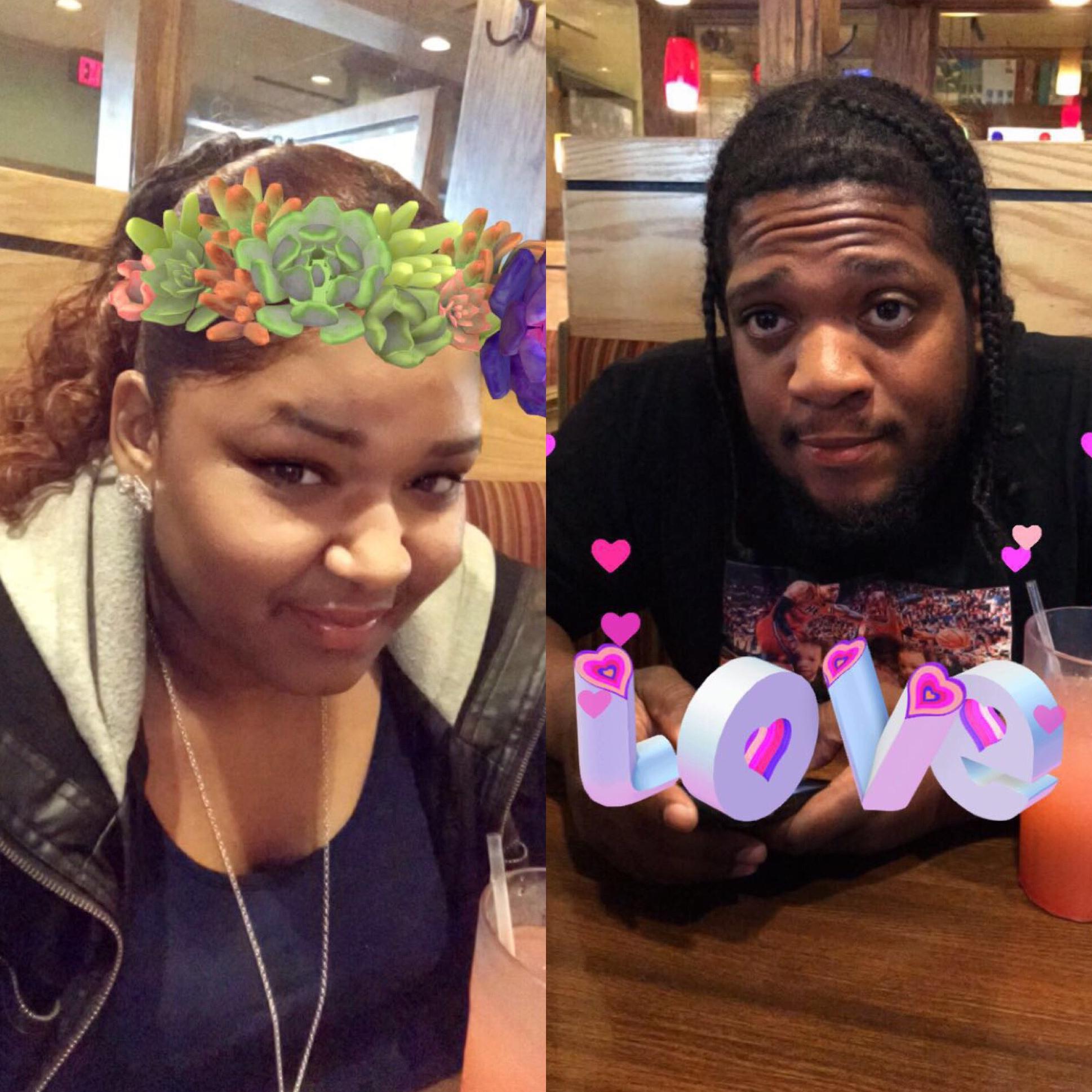 Dinner date having alone time!