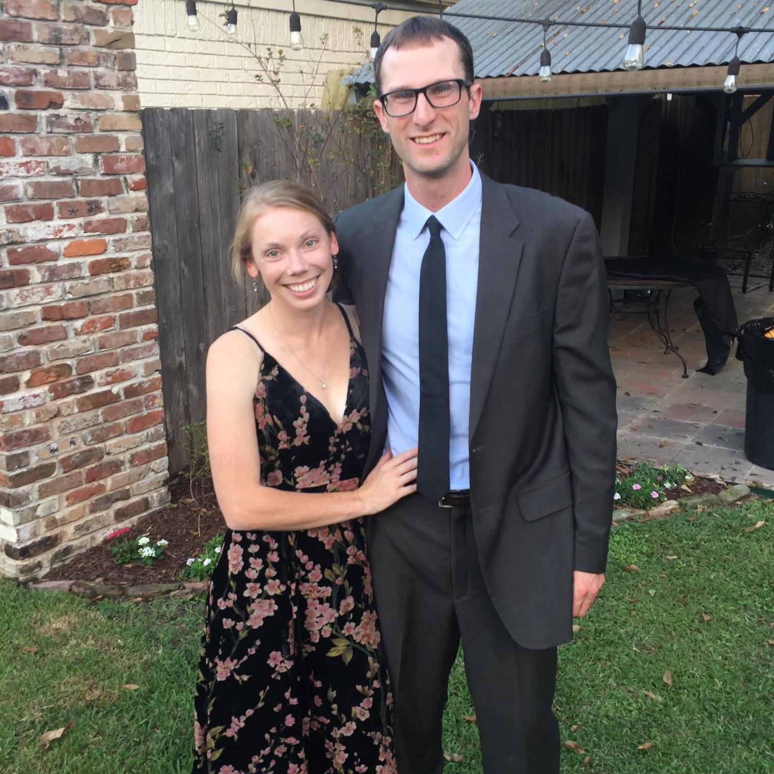 Just before a friend's wedding in New Orleans