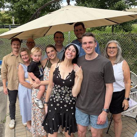 Our favorite people got to celebrate our engagement with us!