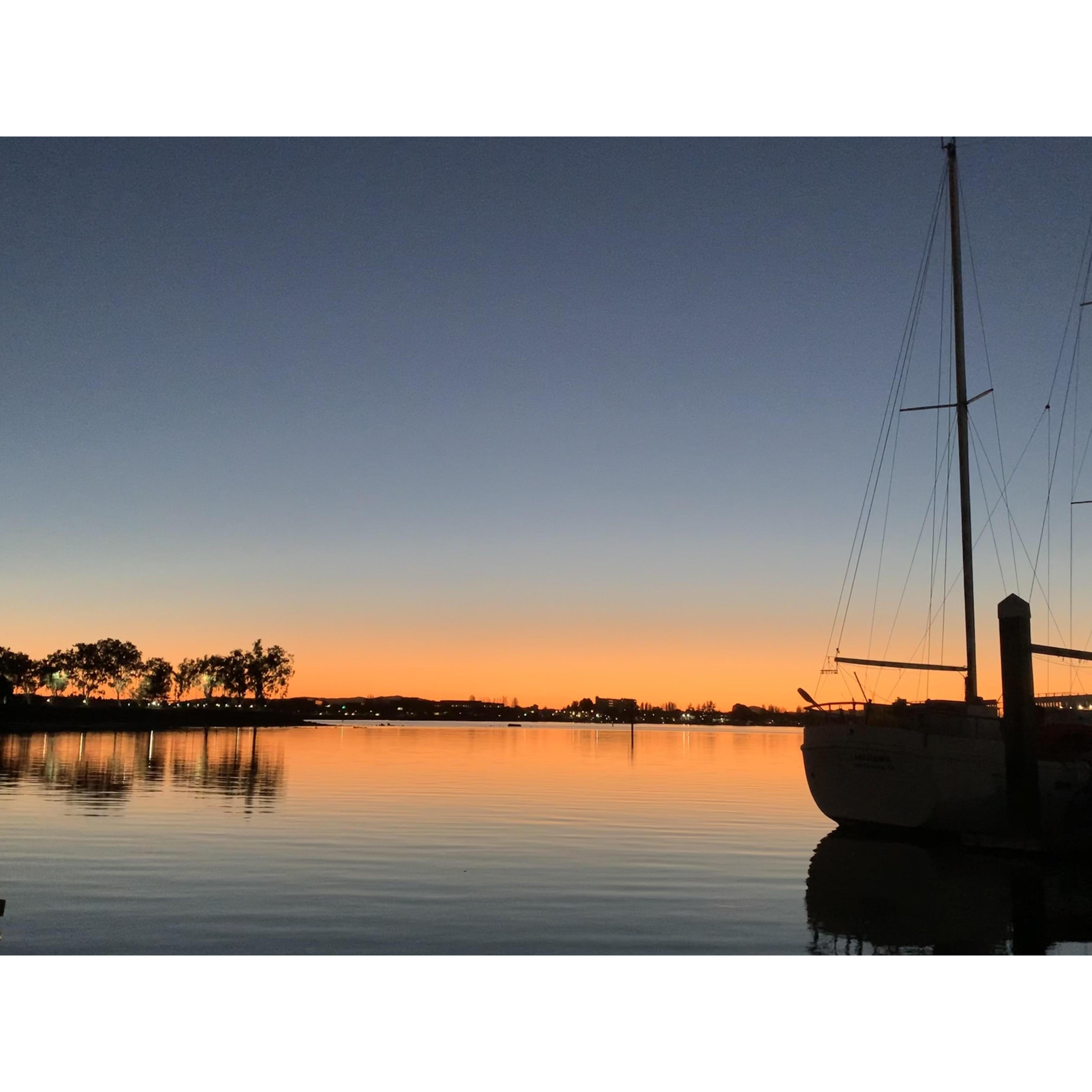 Sailing in the Bay