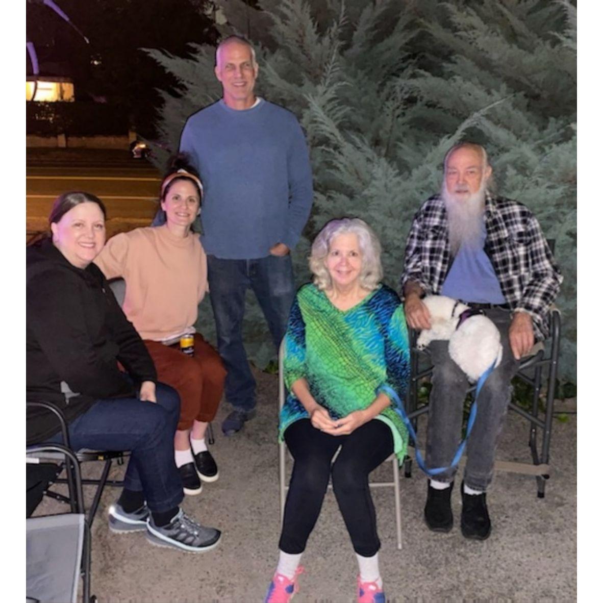 Celebrating Halloween with our parents