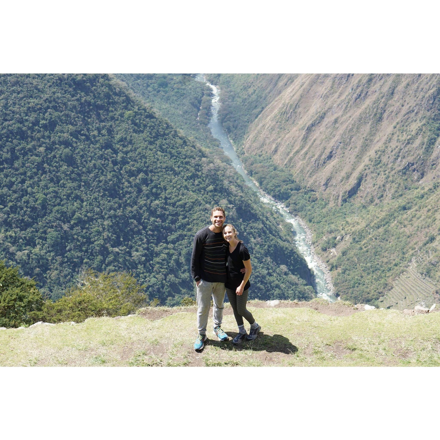 Anna and Austin on Inca Trail to Machu Picchu