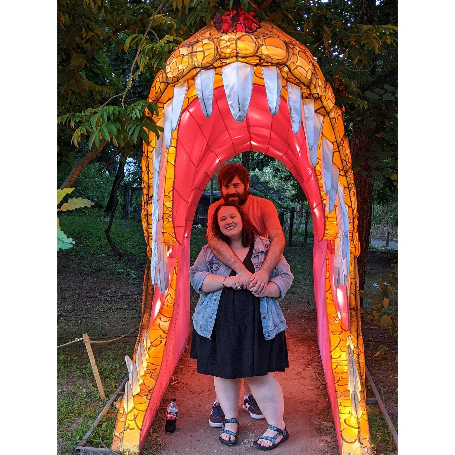 Spending time at the Boston Zoo.