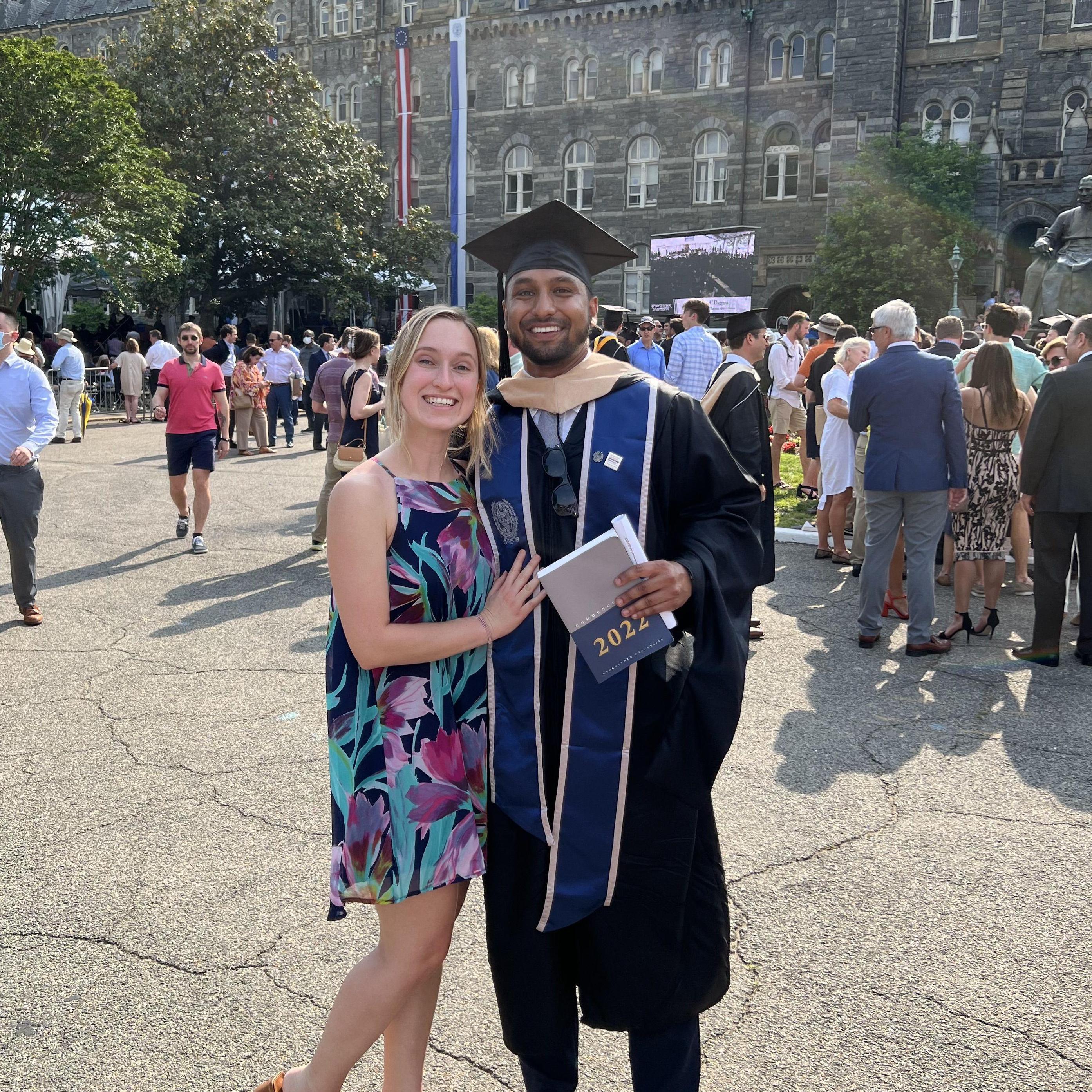 Div's MBA graduation 2022