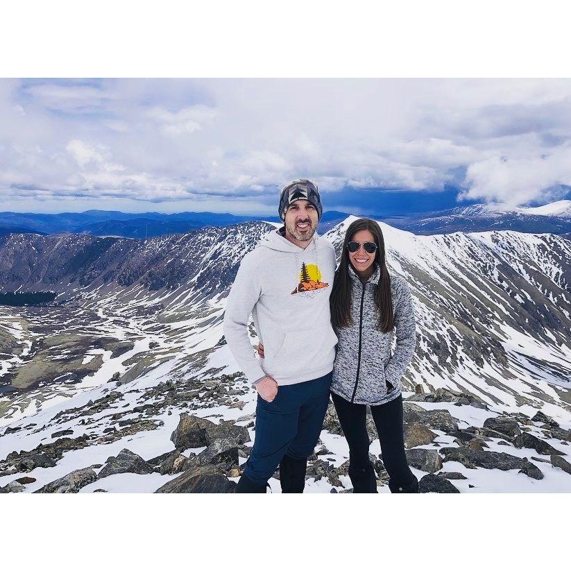 Our first 14ner hike - Grey's Peak, CO