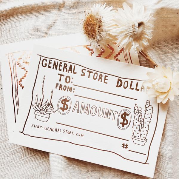General Store Gift Card