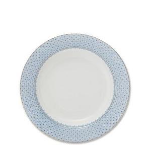 Mottahedeh Rim Soup Bowl, Cornflower Lace
