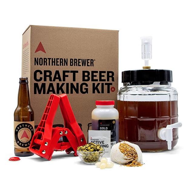 Northern Brewer - Siphonless 1 Gallon Craft Beer Making Starter Kit, Equipment and Beer Recipe Kit (Kama Citra IPA)
