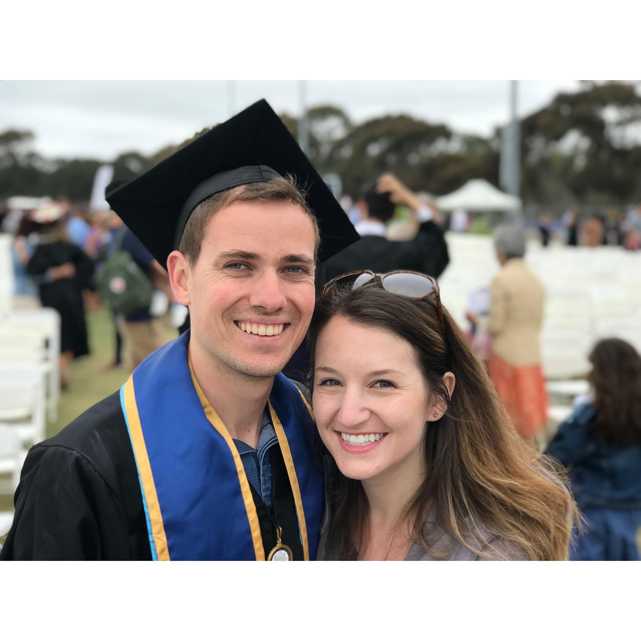 Nick's graduation from UCSD!