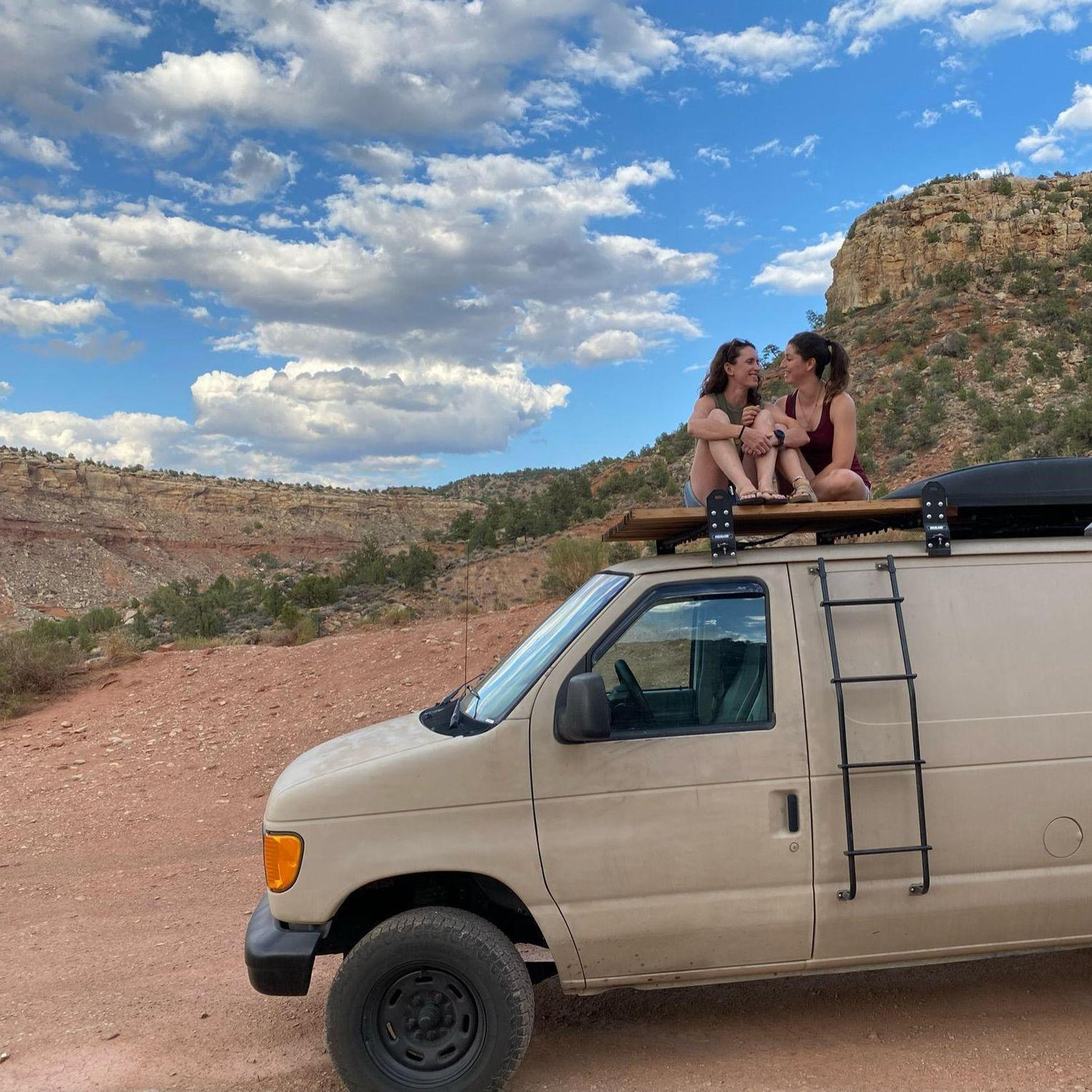 Our first ever van trip to hike the Zion Narrows in 2021, the first of many!